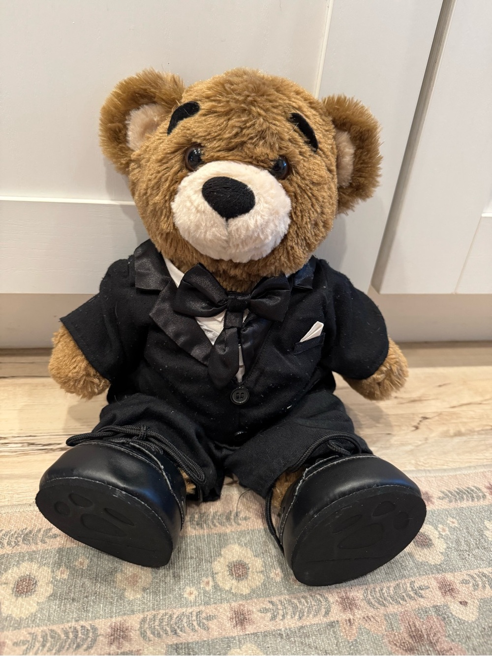 Build a Bear Workshop Bearemy wearing Tuxedo - Groom, prom, formal
